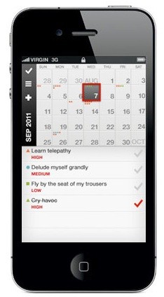 Kalender i Iphone