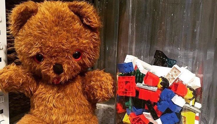 förvara och organisera Lego