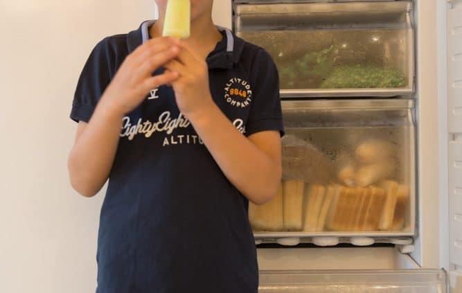 Rensa och organisera frysen