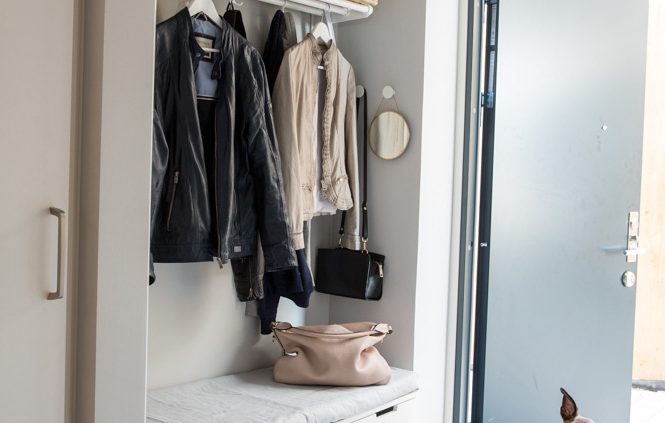 Bra förvaring i hallen - ett projekt i veckan