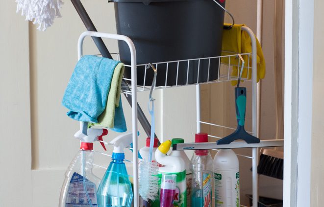 Organisera städskåpet