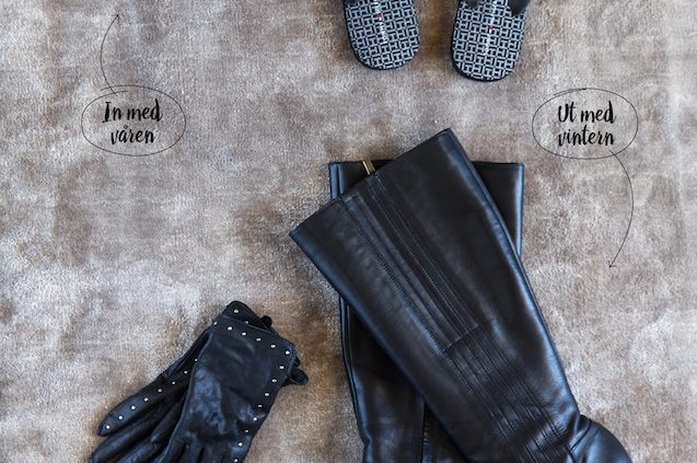 Säsongsanpassa hallen till vår och sommar