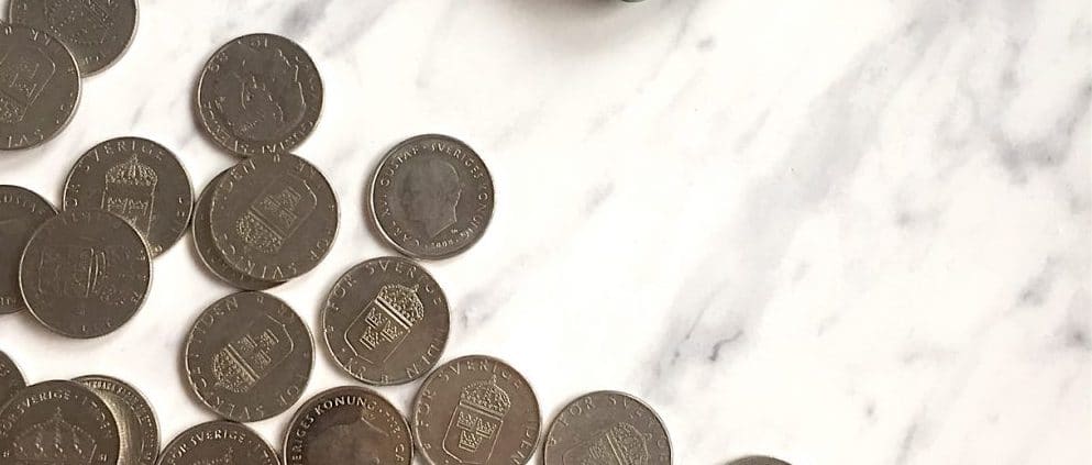 växla mynten förvaringsdrottningen