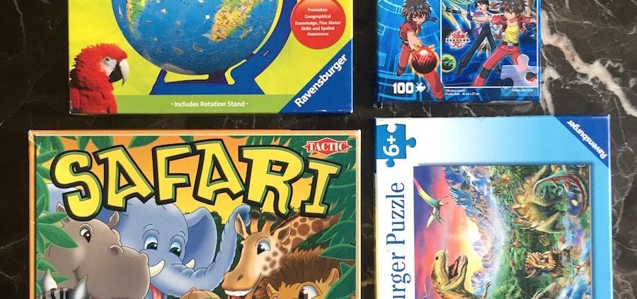 spel och pussel från Myrorna