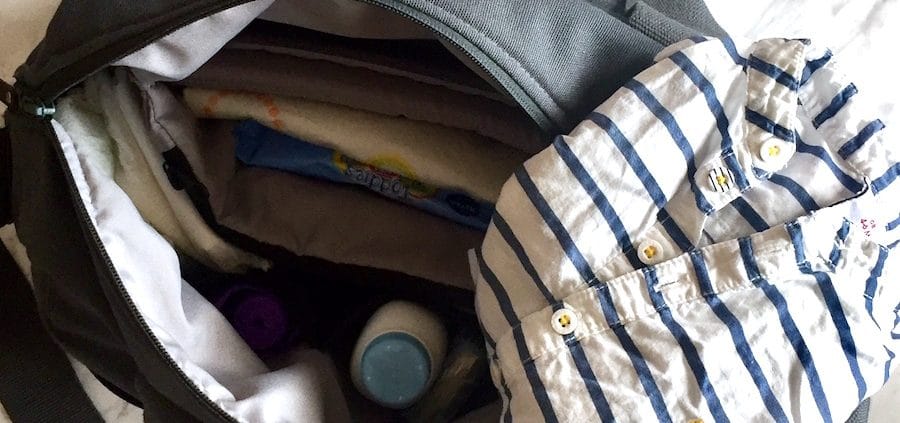 ordning i skötväskan