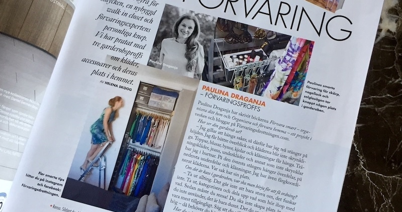 aktiv garderob Paulina Draganja Förvaringsdrottningen Elle Decoration