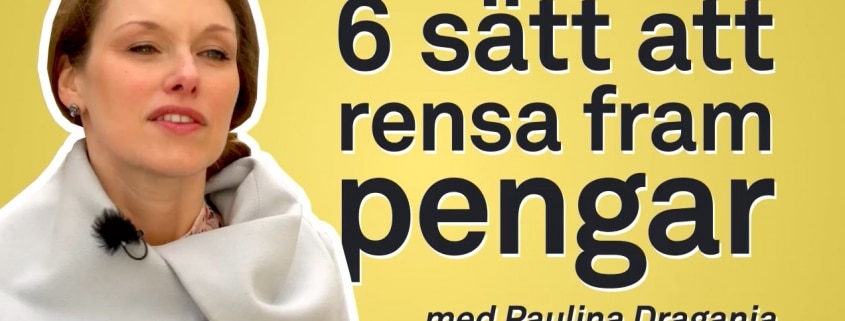 Rensa fram pengar