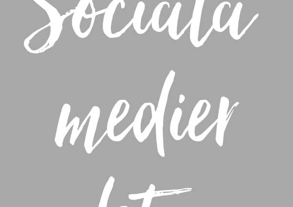 Sociala medier detox